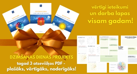Tava gada Astroveiksmes un Dzimenes 12 astrodienu plānotājs