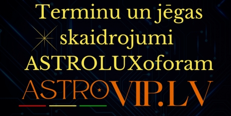 ASTROLUXOFORU skaidrojumi ASTRO VIP Dižkalendāram
