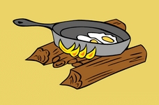 OMLETE UZ TROTUĀRA